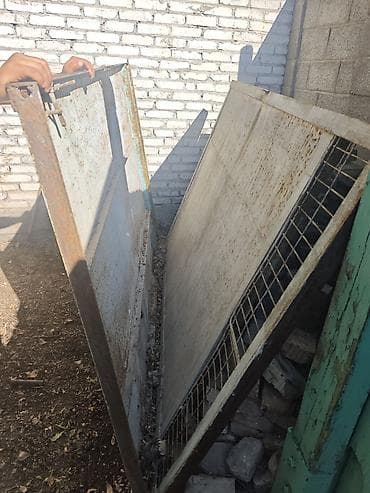 метал покупка: Металлические распашные ворота высота 2.30. ширина 3. калитка отдельно — 1