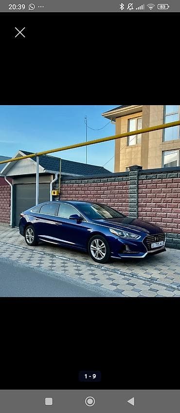 byd song plus: Hyundai Sonata: 2018 г., 2.4 л, Автомат, Бензин, Седан — 1