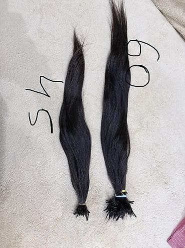 резинку: Натуральные срезы волос для наращивания/изготовления трессов и — 3