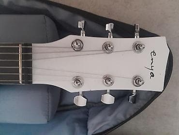 электро акустика гитара: Электрогитара Enya (6 струн), компактный формат с встроенной — 2