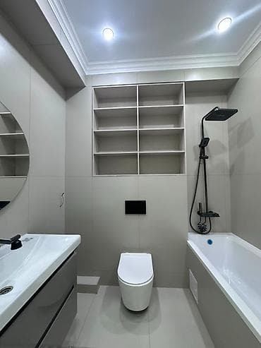 восток 5 3 комнат: 3 комнаты, 88 м², Тунгуч мкр Элитка, 13 этаж, Дизайнерский ремонт — 5