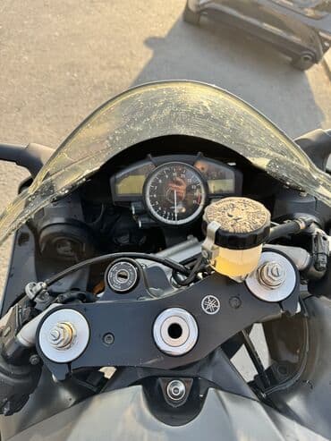 ветровое стекло на мотоцикл: Спортбайк Yamaha, 1000 куб. см, Бензин, Взрослый, Б/у — 3