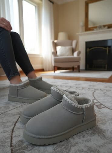 УГГИ натуральные из АВСТРАЛИИ. - Материал верха: мягкая замша