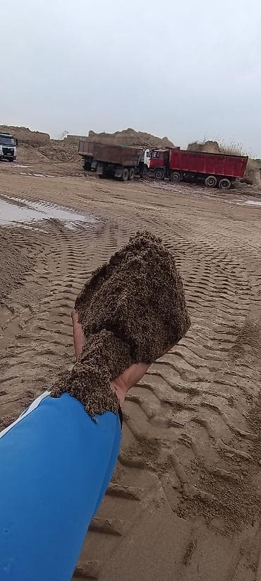 Песок, Озёрный, Насыпью, Зил, Камаз