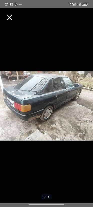 2107 газ: Audi 80: 1989 г., 1.6 л, Механика, Седан — 4