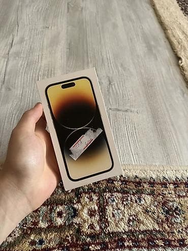 hp pro: IPhone 14 Pro, Б/у, 128 ГБ, Золотой, Зарядное устройство, Защитное стекло, Чехол, 77 % — 2