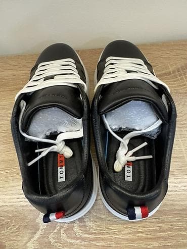 Жеке буюмдар: Эркектердин кроссовкасы, 42, 41, 44, Tommy Hilfiger, Жаңы, түсү - Кара, Өзү алып кетүү — 4