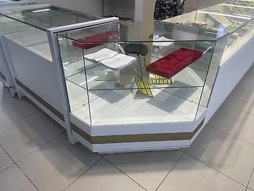 выдвижной ящик: Стеклянные витрины/прилавки для магазина. В наличии 3 ветрины раньше — 5