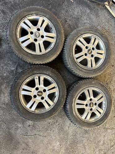 Колеса в сборе R 15, Зимняя шипованная, Комплект, Литые, отверстий - 5 — 1