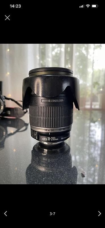 Объектив Canon EF-S 18–200mm f/3.5–5.6 IS - Универсальный зум для — 1