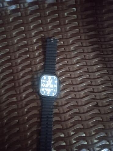 часы casio: Смарт-часы с прямоугольным корпусом и черным ремешком - Корпус — 2