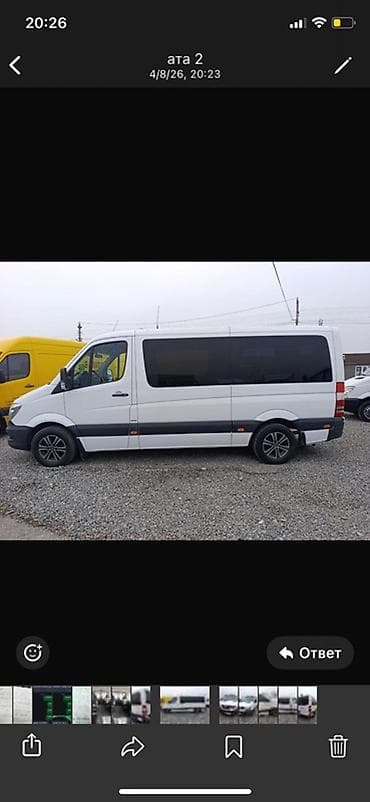 полки на спринтер: Mercedes-Benz Спринтер: 2016 г., 2.2 л, Автомат, Дизель, Бус — 2