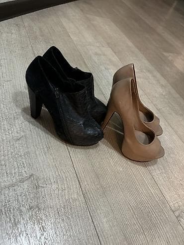 босоножки aldo: Туфли, 36.5, Aldo, Б/у, цвет - Бежевый, Самовывоз — 1