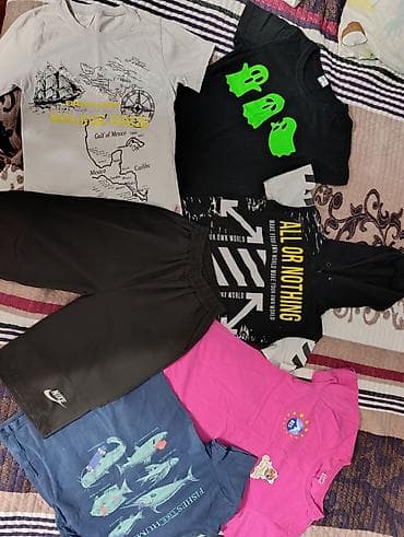 адидас спортивный костюм детский: Комплект, цвет - Серый, Б/у — 1