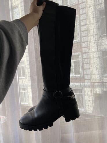 ботфорты женские бишкек: Зима евро мех кожа — 1