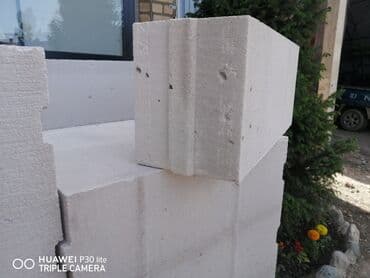 оборудование для пенобетона: Газобетонный блок автоклавный (Газоблок) Марка Д600. Размером — 1