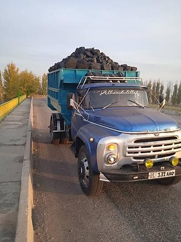 Уголь каменный — с доставкой самосвалом. - Фракция: крупная (куски)