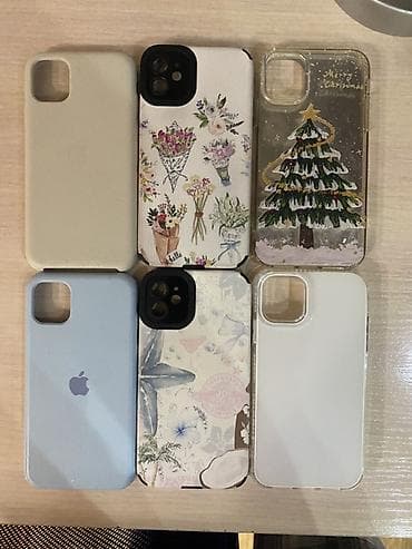 Набор чехлов для iPhone 11 (6 штук) - Форм‑фактор: накладки с вырезом