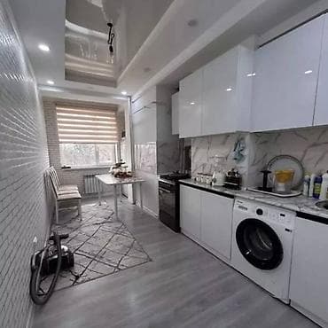 сдаётся квартира жибек жолу: 1 комната, 43 м², Элитка, 3 этаж, Евроремонт — 4