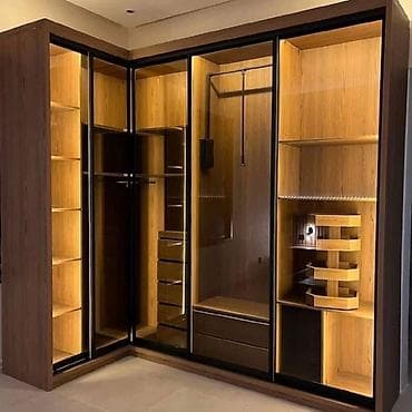 настенные сушилки: Шифоньер, шкаф для одежды, Угловой, ЛДСП — 5