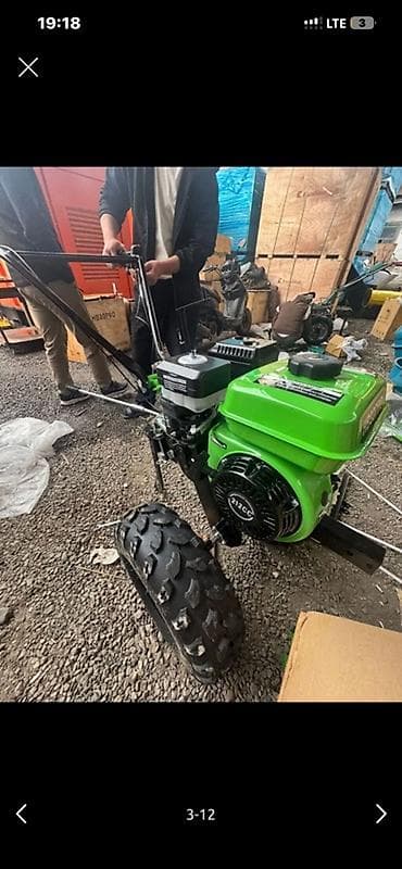 бензин: Бензиновый мотоблок HB105PRO (9 л.с., 212 см³) - Двигатель — 6