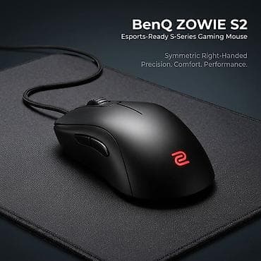 мыш: Игровая мышь BenQ Zowie S2. Сенсор: Оптический PixArt 3360. Частота — 1