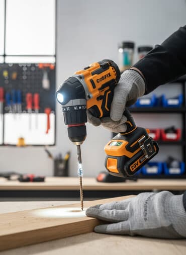 дрель настольный: Беспроводная ударная дрель Coofix CF-CID014 с питанием DC 20V — 1