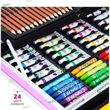 детский доска для рисования: АКЦИЯ‼️ Набор для рисования из 145 деталей нужных для развития вашего — 6