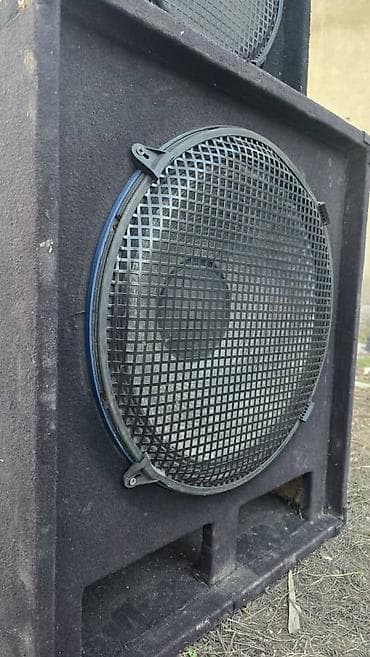 Микрофоны: Калонкалар сатылат 1штук 18дюм калонка. Динамик Paudio 1500ват — 6