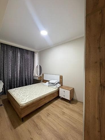 помощник полка: Спальный гарнитур, Двуспальная кровать, Дерево, цвет - Белый — 5