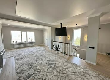 ремонт ванной комнаты: Дом, 225 м², 6 комнат, Агентство недвижимости, Евроремонт — 1