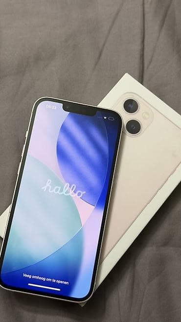 IPhone 13, розовый цвет (Pink). Комплект: устройство и фирменная