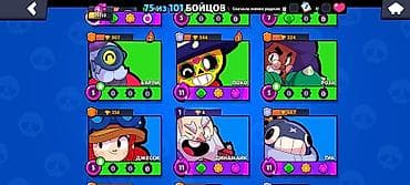детские игры: Игровой аккаунт Brawl Stars Характеристики: - Трофеи: 25 553 - Камни — 3