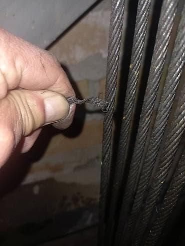 тросс канализационный: Металлическая проволока, Сталь, Диаметр: 8 мм, Другое назначение, Оцинкованная, Оптом, Б/у, Антикоррозийная обработка — 2