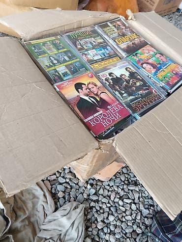CD, DVD диски: Оптовый лот DVD-дисков с фильмами и сериалами на русском языке — 5