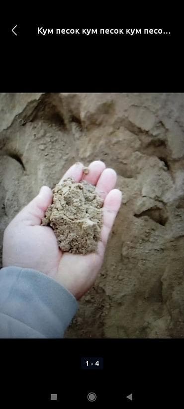 для природы: Песок (кум) с доставкой. - Вид: карьерный песок (сеяный указан на — 2