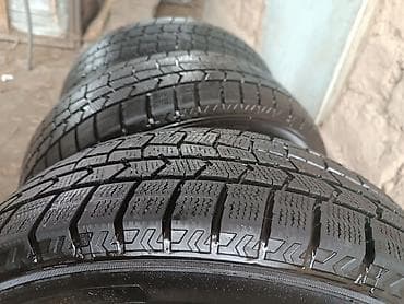 Шины: Шины 195 / 65 / R 15, Зима, Б/у, Комплект, Легковые, Япония, DUNLOP — 1