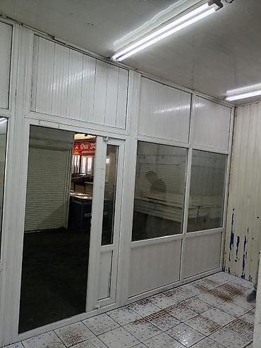 цех пластиковых окон: Торговый павильон/бокс из ПВХ-профиля с остеклением - Конструкция — 1