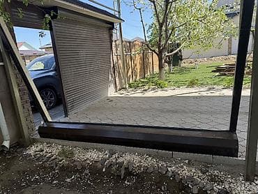 Шлагбаумы: Откатные ворота б/у - Тип: откатные (консольная система) - Полотно — 1