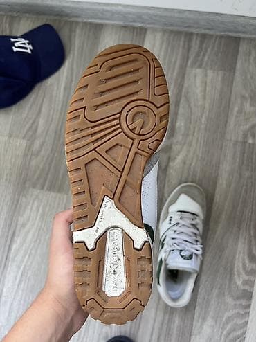 nb 550: Мужские кроссовки, 41.5, New Balance, Б/у, цвет - Белый, Самовывоз, Бесплатная доставка, Платная доставка — 3