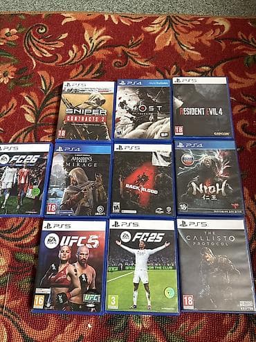 Техника и электроника: Продаю или меняю диски на PS 4 Юфс 4 за 1700 Коллекция дисков для PS4 — 1