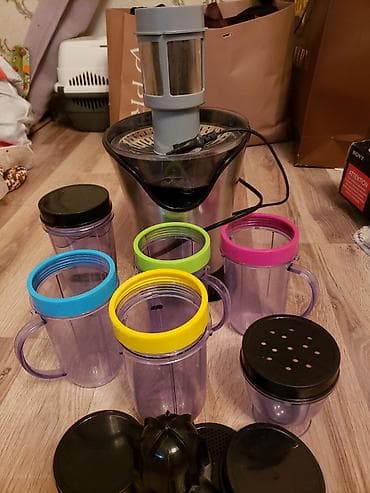 Соковыжималка Sinbo + комплект насадок и стаканов - Корпус из — 2