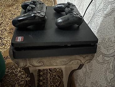 samsung a81: PlayStation 4 Slim + 2 беспроводных геймпада DualShock 4 - Модель — 2