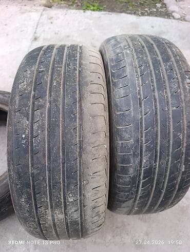 r16 4: Летние шины, комплект из 3 шт. 195/55/15 на любые машины подойдут - — 3