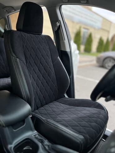 чехол кресло: Чехлы Экокожа, С подушкой, цвет - Черный, Toyota, Новый, Самовывоз — 20