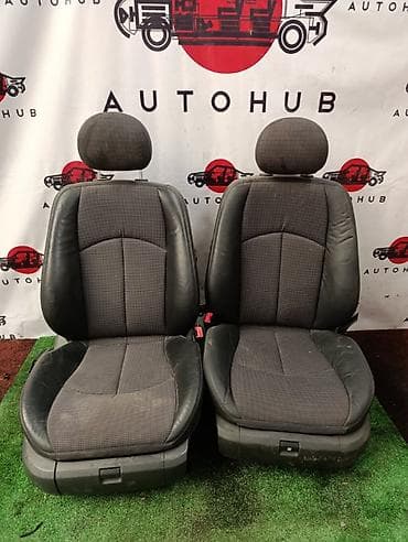 сидения w211: Комплект сидений, Кожа, Mercedes-Benz 2004 г., Оригинал — 1