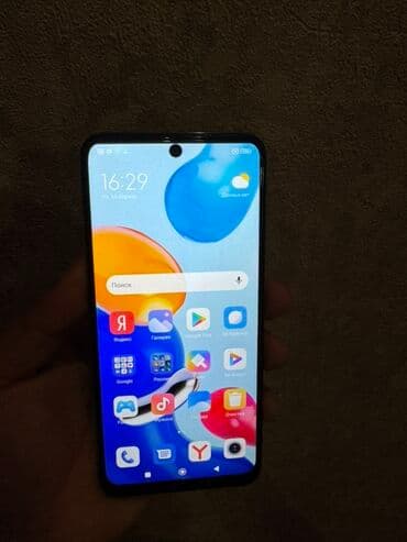 планшет android: Redmi, Redmi Note 11, Б/у, 128 ГБ, цвет - Голубой, 2 SIM — 4