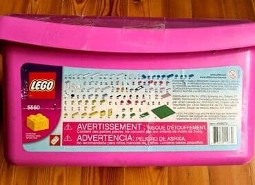 конструкторы sluban розовая мечта: LEGO Большая коробка с розовыми кубиками LEGO Состояние новое — 4