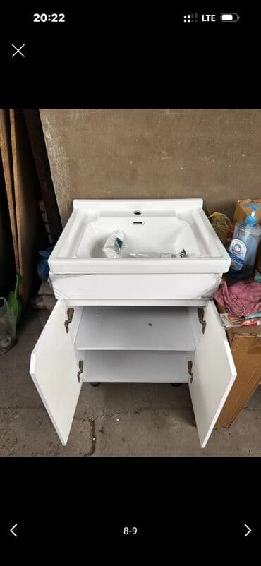 бу шкаф для кухни: Раковина новая, нам не подошел по размеру, покупали за 7500 сом — 1