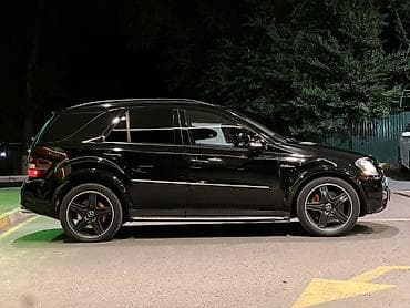 Транспорт: Mercedes-Benz ML-Class AMG: 2009 г., 6.3 л, Автомат, Бензин, Кроссовер — 6